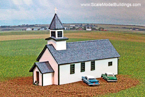 Garden Scale Church plans