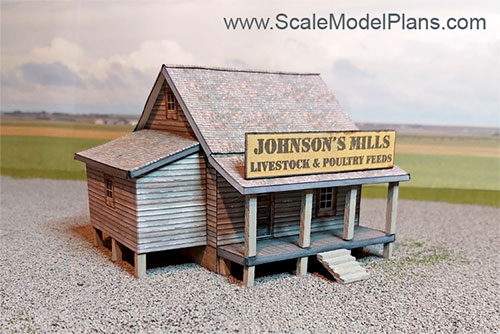 HO Scale feed store