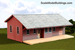 Scale Plans and Buildings for Model Railroads