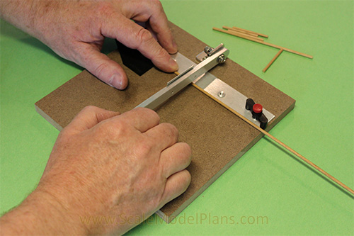 scale model railroad scratch building tip