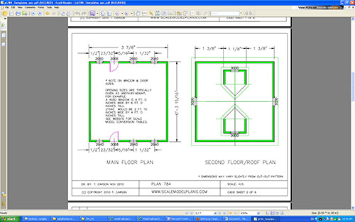 start with HO scale plans